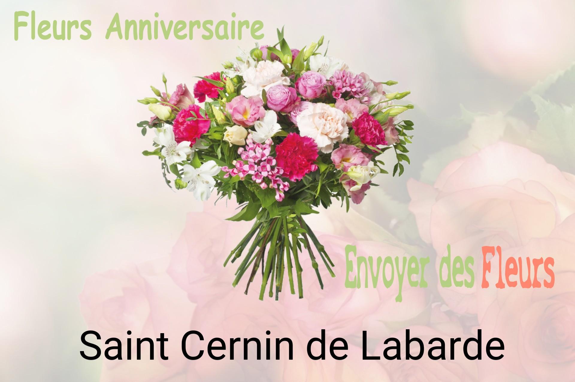 Bouquet de fleurs d’anniversaire livré à Saint-Cernin-de-Labarde