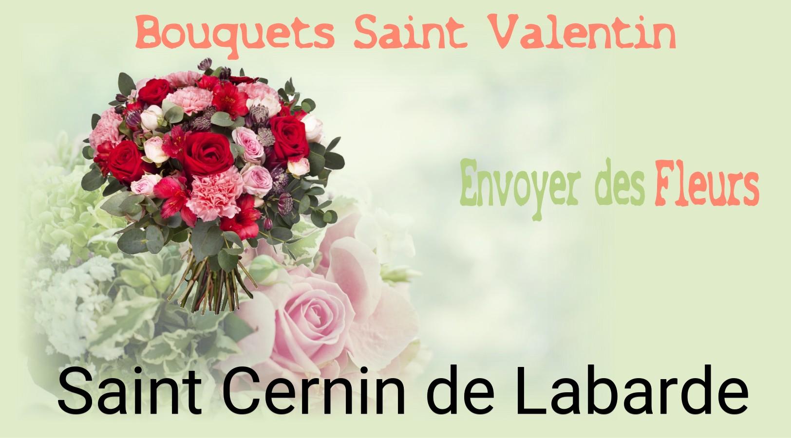 Roses de Saint-Valentin livrées à Saint-Cernin-de-Labarde